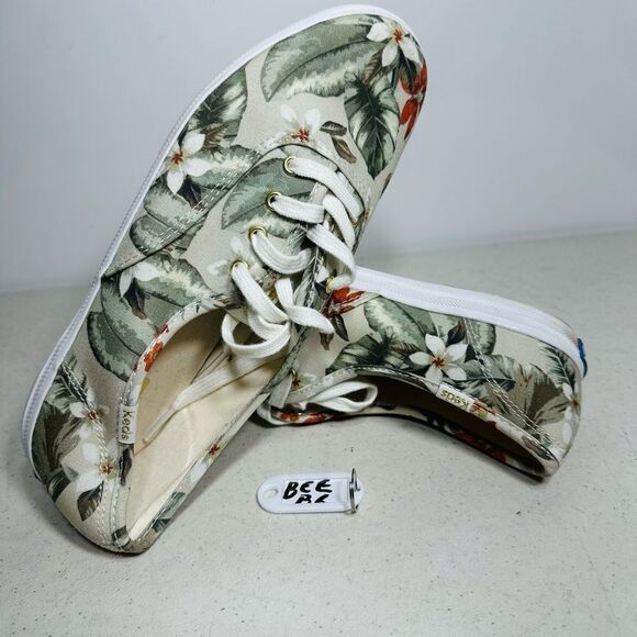 Women's Keds Champion Tropical Cream 7,5 - Picture 1 of 8